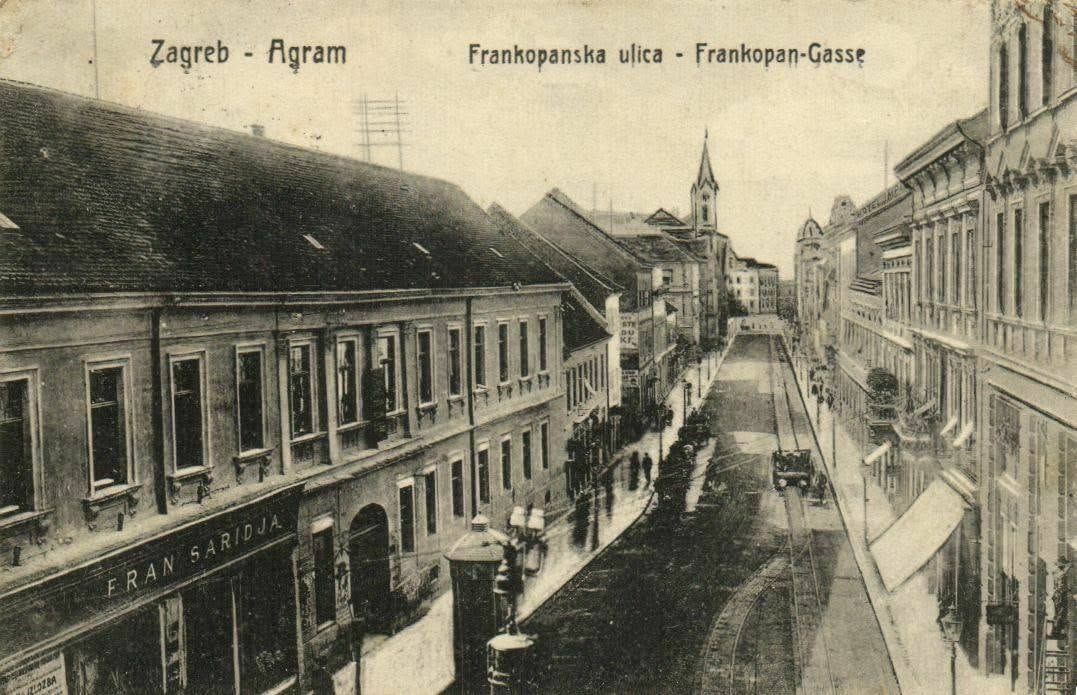 Frankopanska ulica 1910. godine